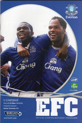 Match programme